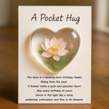 Birth Flower Pocket Hug