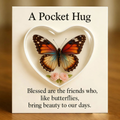 Butterfly Pocket Hug Card