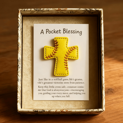 A Pocket Blessing â€?Softball Cross Edition
