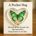 Butterfly Pocket Hug Card